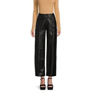 NWT Antonio Melani Genuine Leather Pants Size 12